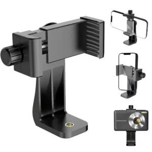Photo Vlog Filming Accessories Portable Tripod Mount Cell Phone Clip For All Smartphones And Tripods Office Desk Live Broadcast