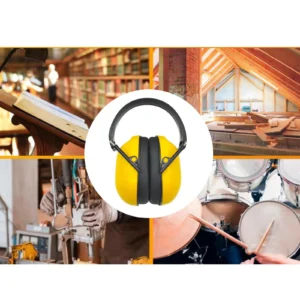Ear Muffs Hearing Protection Noise Reduction Headband Ear Defenders for Airports Sports Events Loud Wedding
